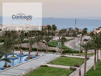 شاليه 3 غرف نوم للبيع في العين السخنة، السويس - للبيع شاليه علوي ١٤٠ متر مفروش بالكامل في لافيستا 6 - العين السخنه