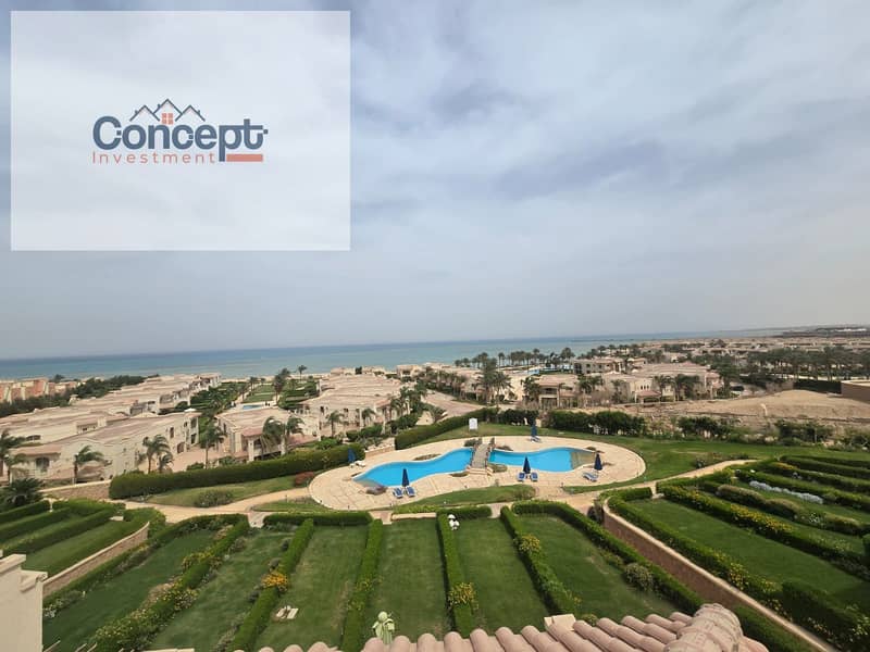Chalet With Roof 2 Bed For Sale With Sea+Pool View In La Vista 5 - Ain Sokhna - Vaade 6