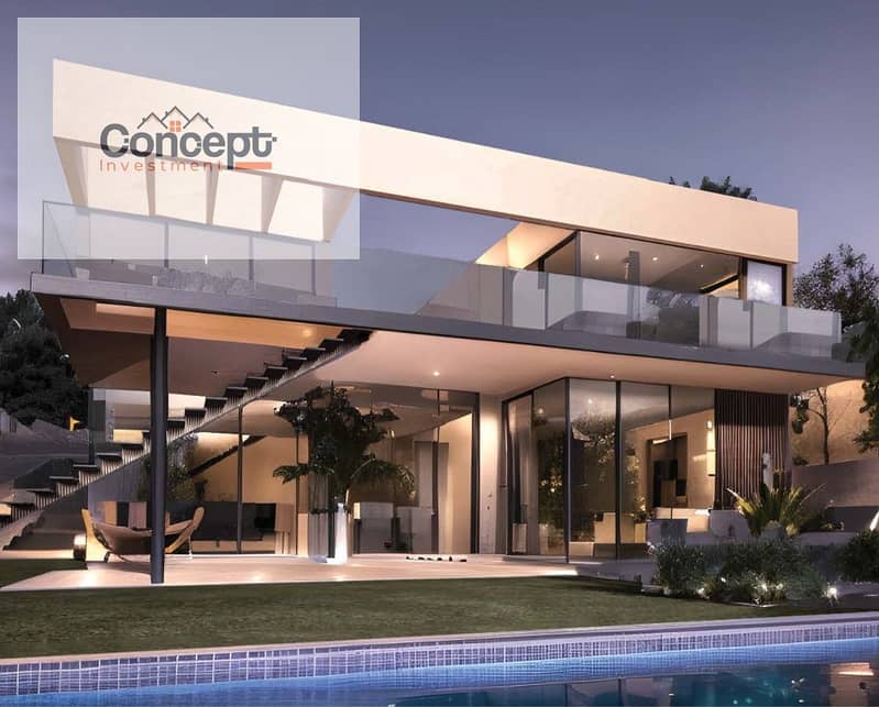 Own Your Apartment With Installments Delivery 3 Years In The Crest Cmpound ( IL Cazar )- New Cairo - Widok 6
