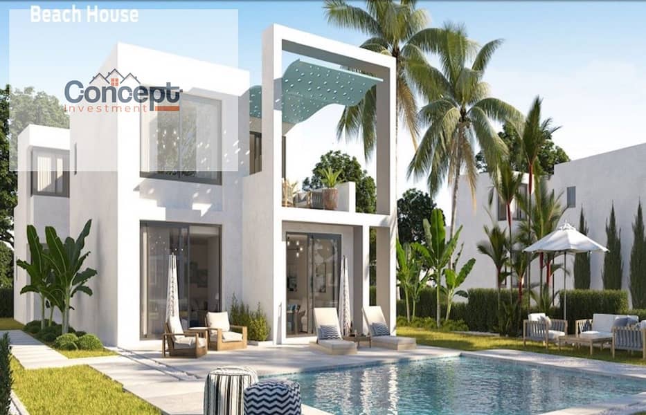 Lagoon View 2 Bed Ground Chalet Bahary In D-Bay For Sale - North Coast - Mehr
