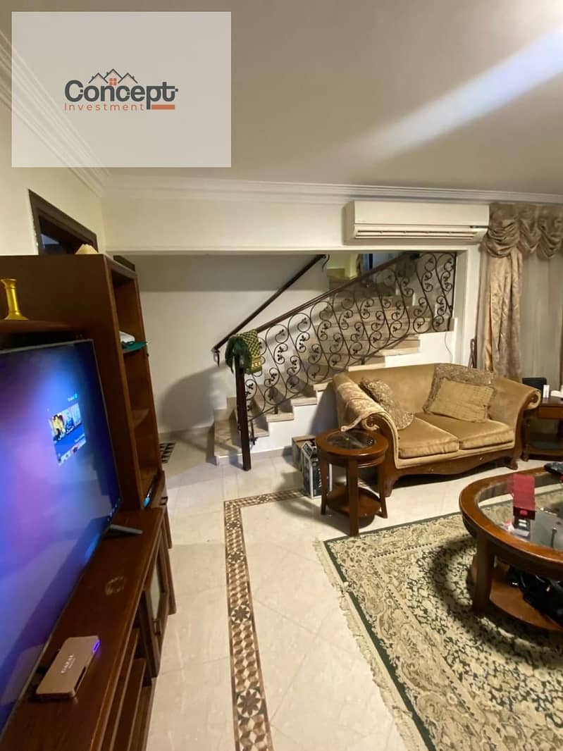 Luxury Triplex With Panoramic View Fully Furnished For Sale – Zizinia Compound, New Cairo - Ansicht 5