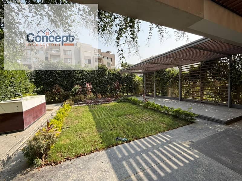 Ultra Super Lux Ground Apartment With Garden In Village Gardens Kattameya VGK - New Cairo - Ansicht 3