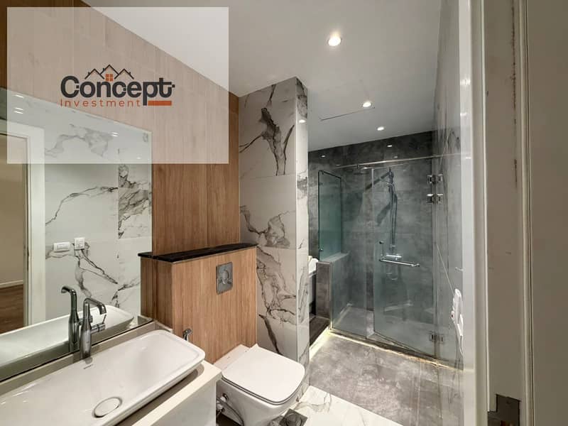 Ultra Super Lux Ground Apartment With Garden In Village Gardens Kattameya VGK - New Cairo - Ansicht 6