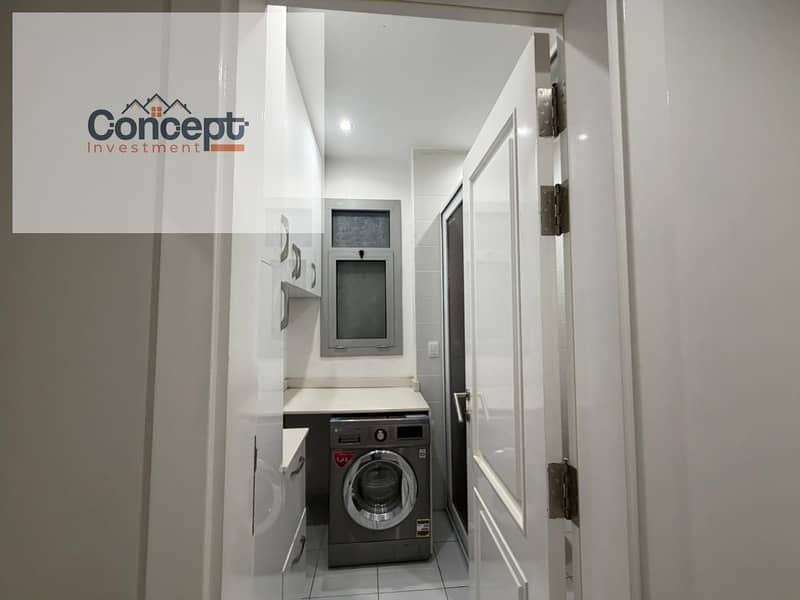Ultra Super Lux Ground Apartment With Garden In Village Gardens Kattameya VGK - New Cairo - Mehr