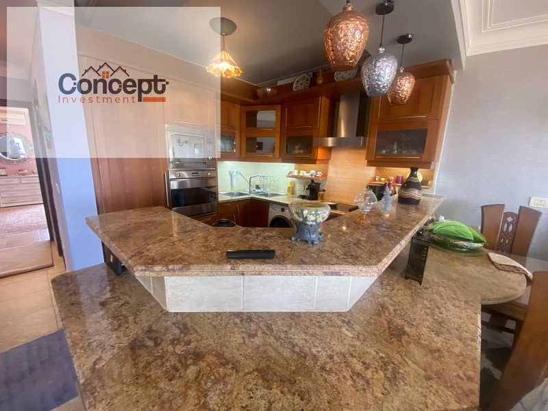 Panoramic Sea View Second Row 3 Bedrooms Chalet In La Vista 2 - Ain Sokhna - Widok 5