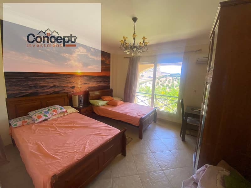 Panoramic Sea View Second Row 3 Bedrooms Chalet In La Vista 2 - Ain Sokhna - Więcej