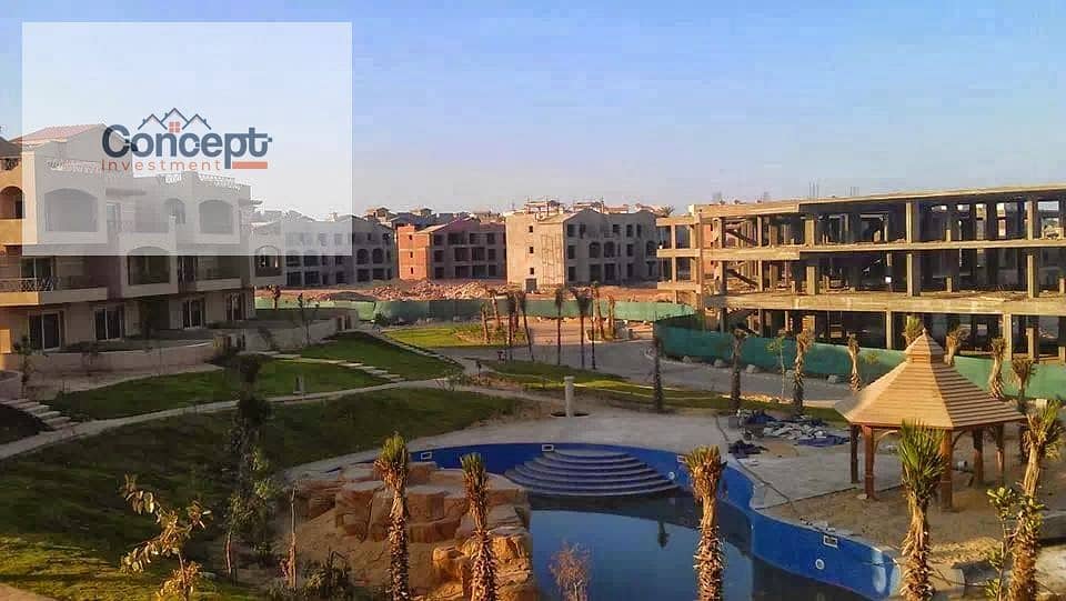 Sea+Pool View Chalet With Roof In Piacera Fully Furnished - Ain Sokhna - Widok 3