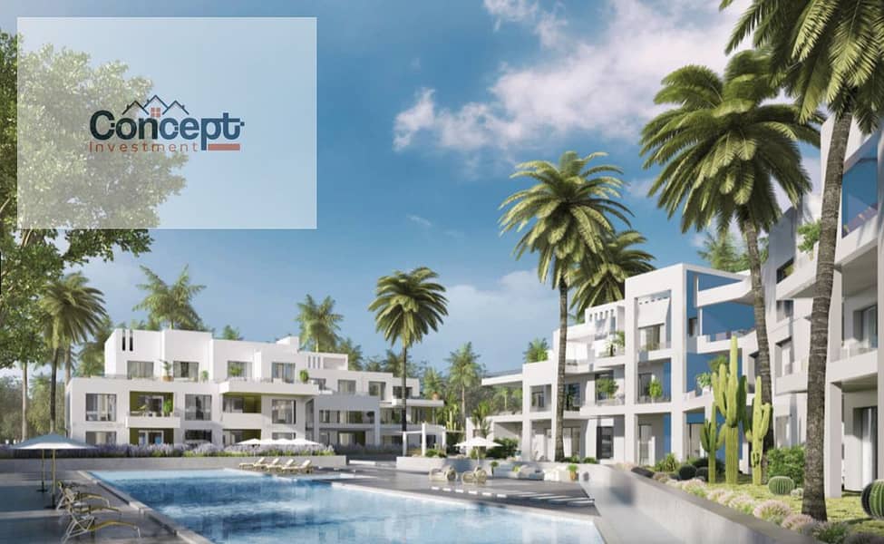 Overlooking Pool Chalet Bahary Delivery 2026 In Jefaira Cribs , Ras Elhekma - North Coast - Widok 5