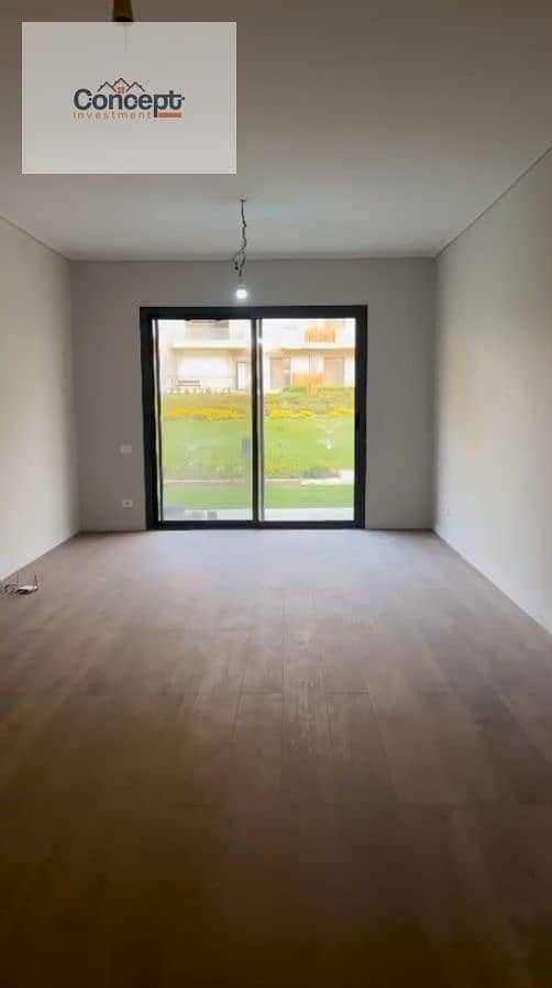 For Rent 2 Bedrooms Apartment With Garden In Villette Sodic - New Cairo - Widok 2