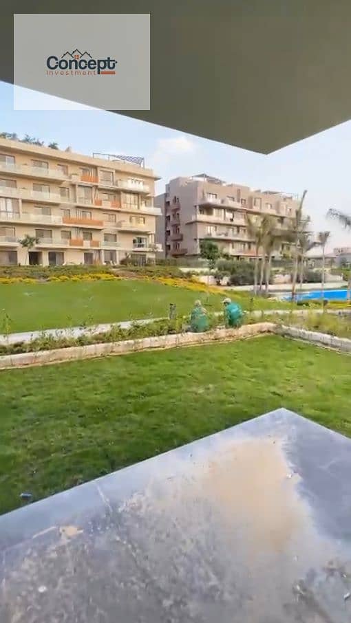For Rent 2 Bedrooms Apartment With Garden In Villette Sodic - New Cairo - Widok 3
