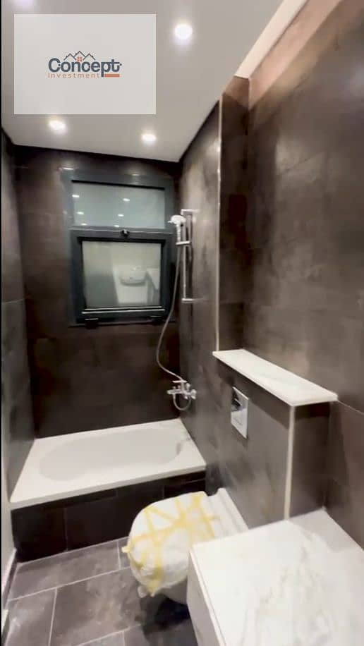 For Rent 2 Bedrooms Apartment With Garden In Villette Sodic - New Cairo - Widok 5
