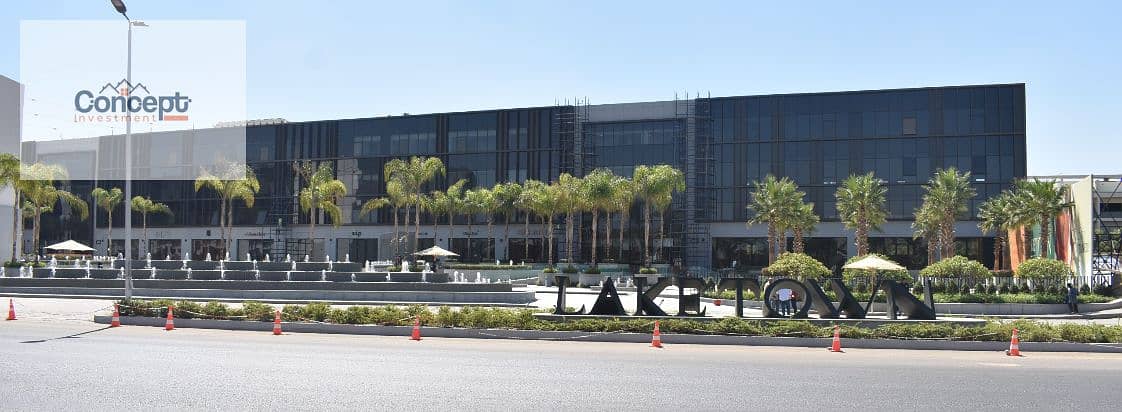 Prime Location Office For Rent Fully Finished With Acs In Lake Town Mall - New Cairo - Więcej