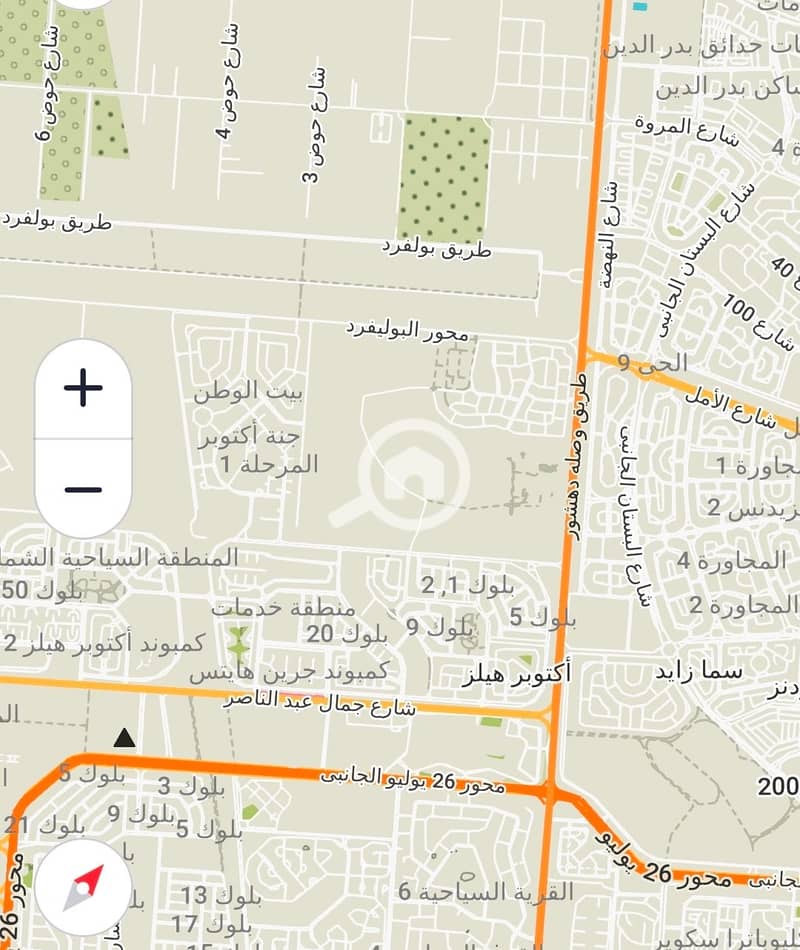 Prime Land For Sale in Beit El Watan – West Cairo University, New October Phase 8 - Więcej