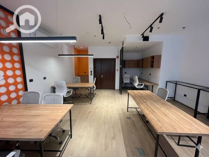 Unique 80 sqm administrative office for rent in the midst of the largest companies in District 5, New Cairo. – pohled 4
