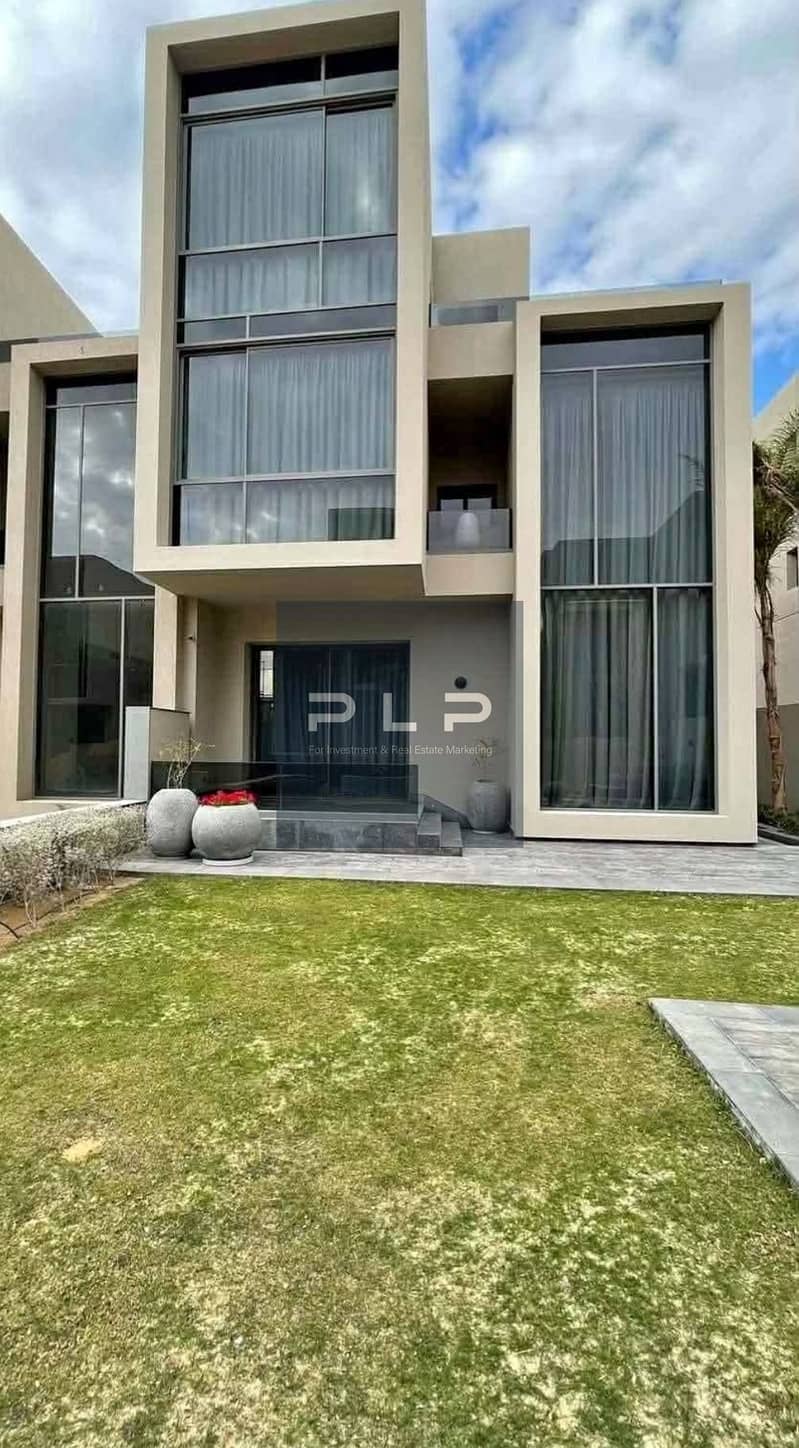 Resale Ready to Move Townhouse for sale With Installments in Saada New Cairo opposite Al-Rehab City Talaat Mostafa - Widok 3