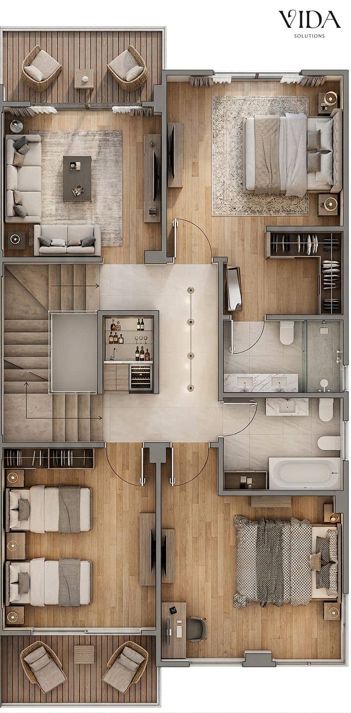 A nice town house with a good amount of space, available with a small down paymentt and a flexible payment plan - Widok 4