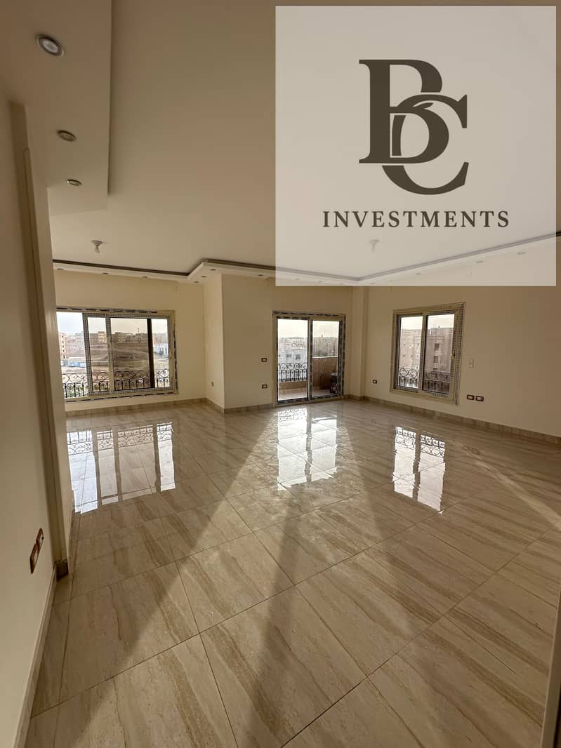 Apartment for Rent with the Best View in Al Mostashareen Compound at the Best Price - Mehr
