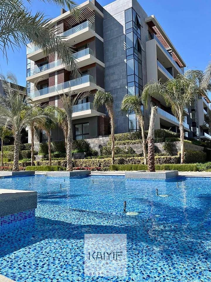 Apartment for Sale in El Patio Oro Compound New Cairo Open View Prime Location Ready To Move - Vista 4