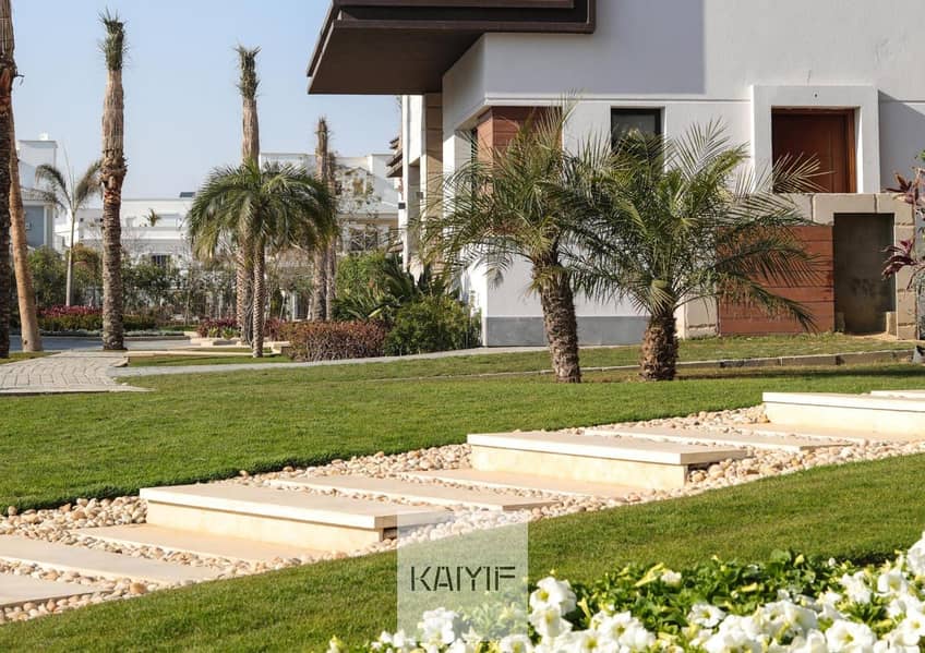Middle Townhouse for Sale in Azzar 1 New Cairo Core & Shell Finish in a Prime Gated Community Location - Widok 5