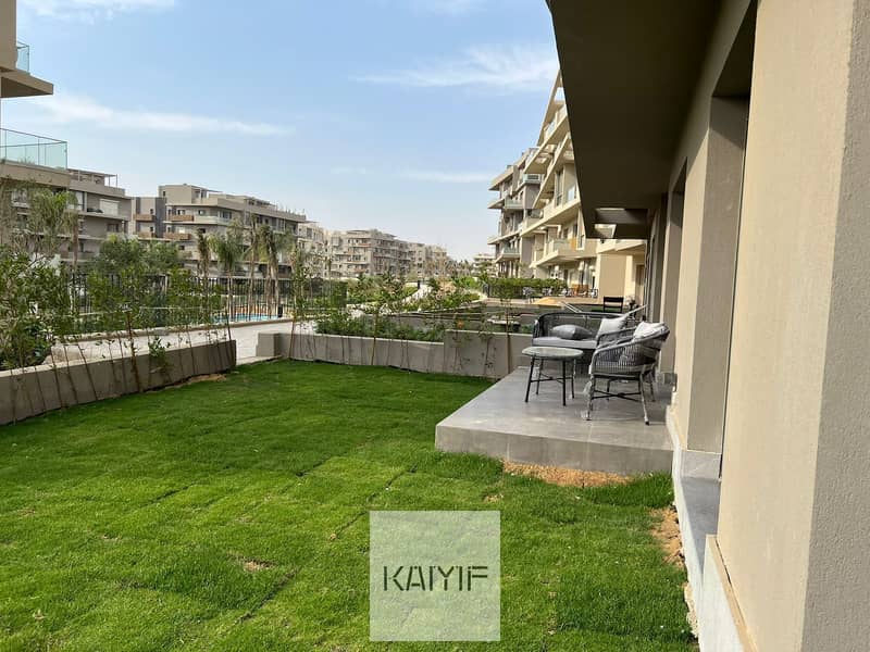 Luxury Ground Floor Apartment for Rent in Sodic Villette Residence Private Garden Pool View Prime Location Next to Clubhouse - Widok 2