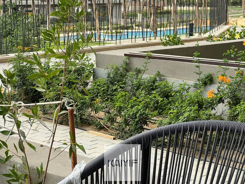 Luxury Ground Floor Apartment for Rent in Sodic Villette Residence Private Garden Pool View Prime Location Next to Clubhouse - Widok 5