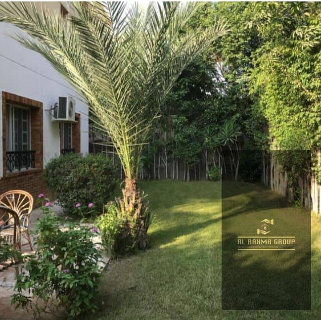 Villa for rent in Al Rehab, furnished with modern furniture and high-end finishes. Standalone villa, model C, Al Rehab City, Cairo - Widok 2