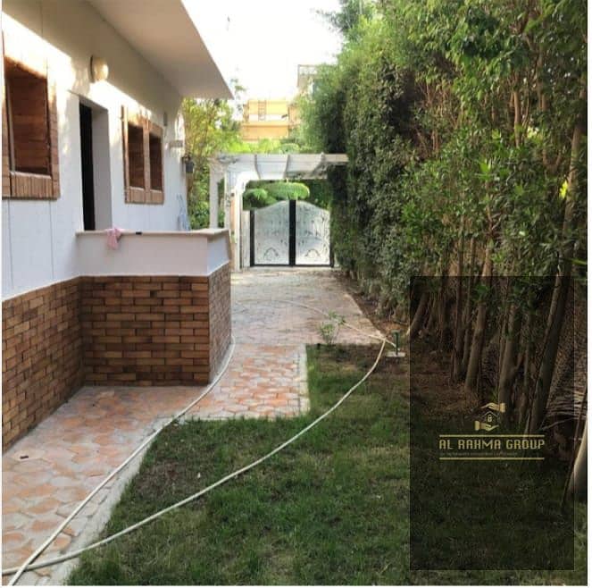 Villa for rent in Al Rehab, furnished with modern furniture and high-end finishes. Standalone villa, model C, Al Rehab City, Cairo - Widok 4