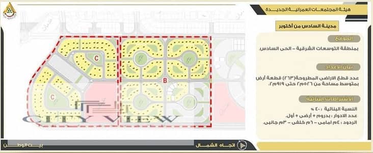 أرض  للبيع في 6 أكتوبر، الجيزة - 343401. jpg