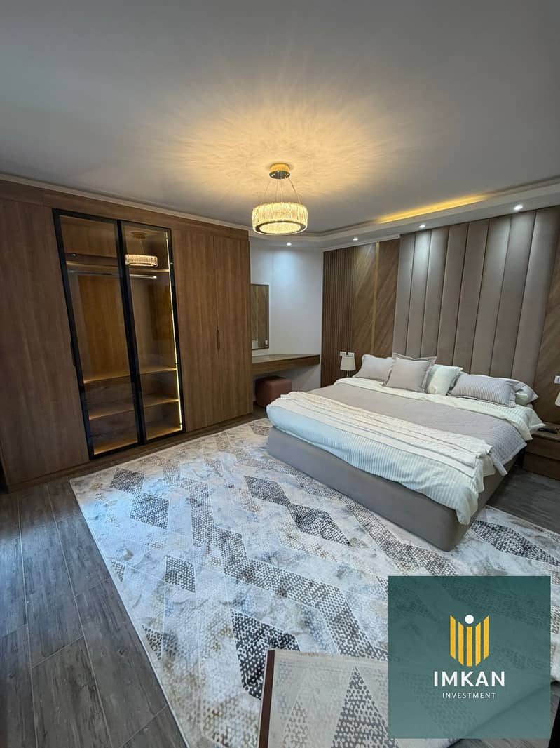 Apartment 201 m - fully finished - with furniture and appliances - immediate delivery in installments for sale in Amorada Compound - Fifth Settlement – pohled 4