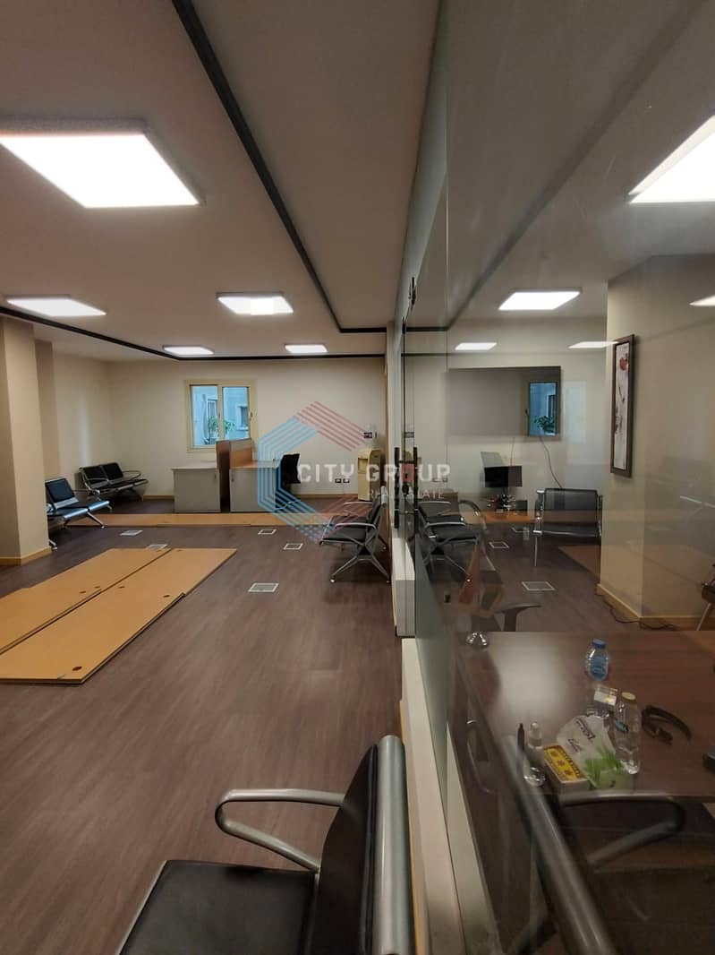 Furnished office space for rent in a prime location in Maadi on the Ring Road, 750 square meters - Ansicht 3