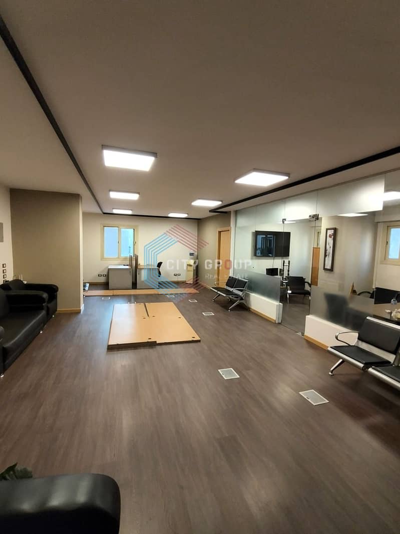Furnished office space for rent in a prime location in Maadi on the Ring Road, 750 square meters - Ansicht 5