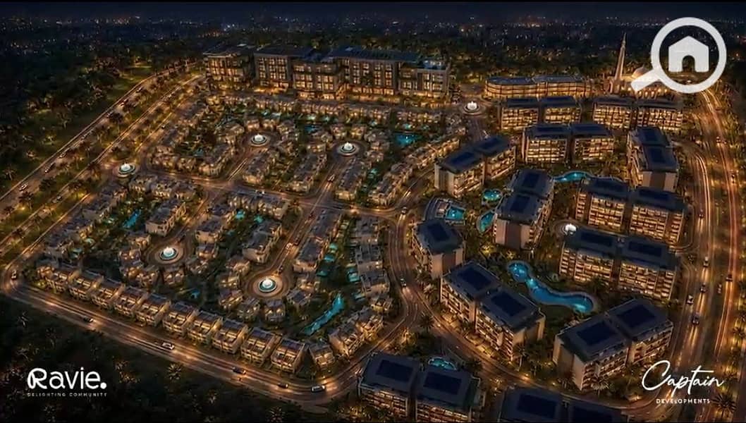 With an advance of less than 500,000, you can contract your villa in the strongest project in the R8, and 80% of the project consists of villas only, and also next to an international hotel and an international university, with a total price of 9,700,000. - Ansicht 3