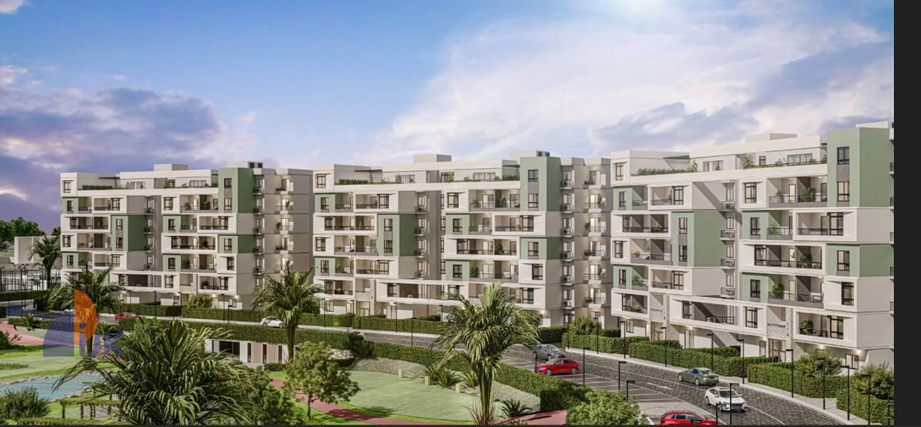 A very special apartment for sale in New Heliopolis, in a very prime location: 7 minutes from Madinaty, 2 minutes from Shorouk City, and 5 minutes fro - Vista 2