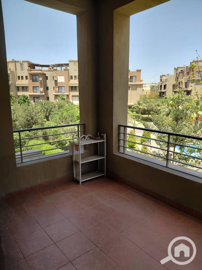 Fully Furnished 137 sqm Apartment for Rent in Casa Beverly Hills Sodic | 2 Bedrooms Open View Terrace swimming pool view - Ansicht 3