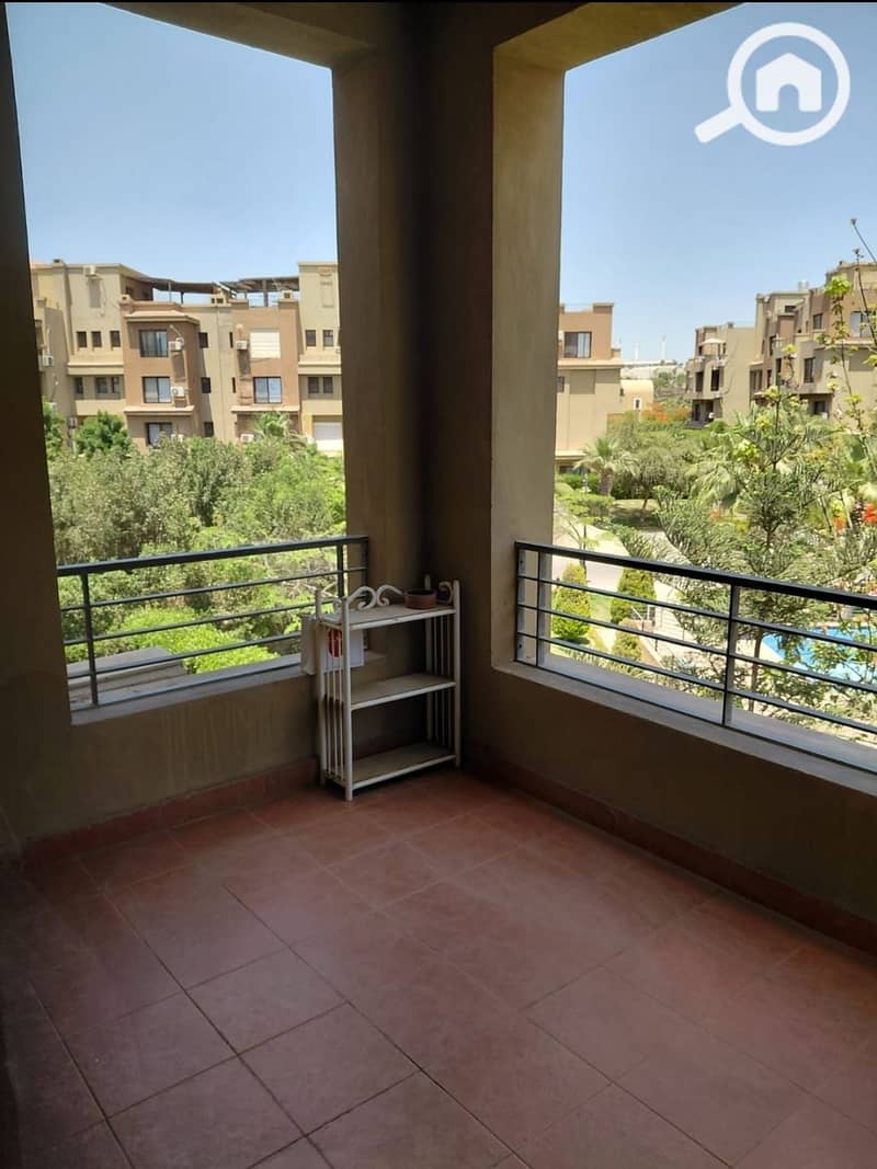 Fully Furnished 137 sqm Apartment for Rent in Casa Beverly Hills Sodic | 2 Bedrooms Open View Terrace swimming pool view - Ansicht 5