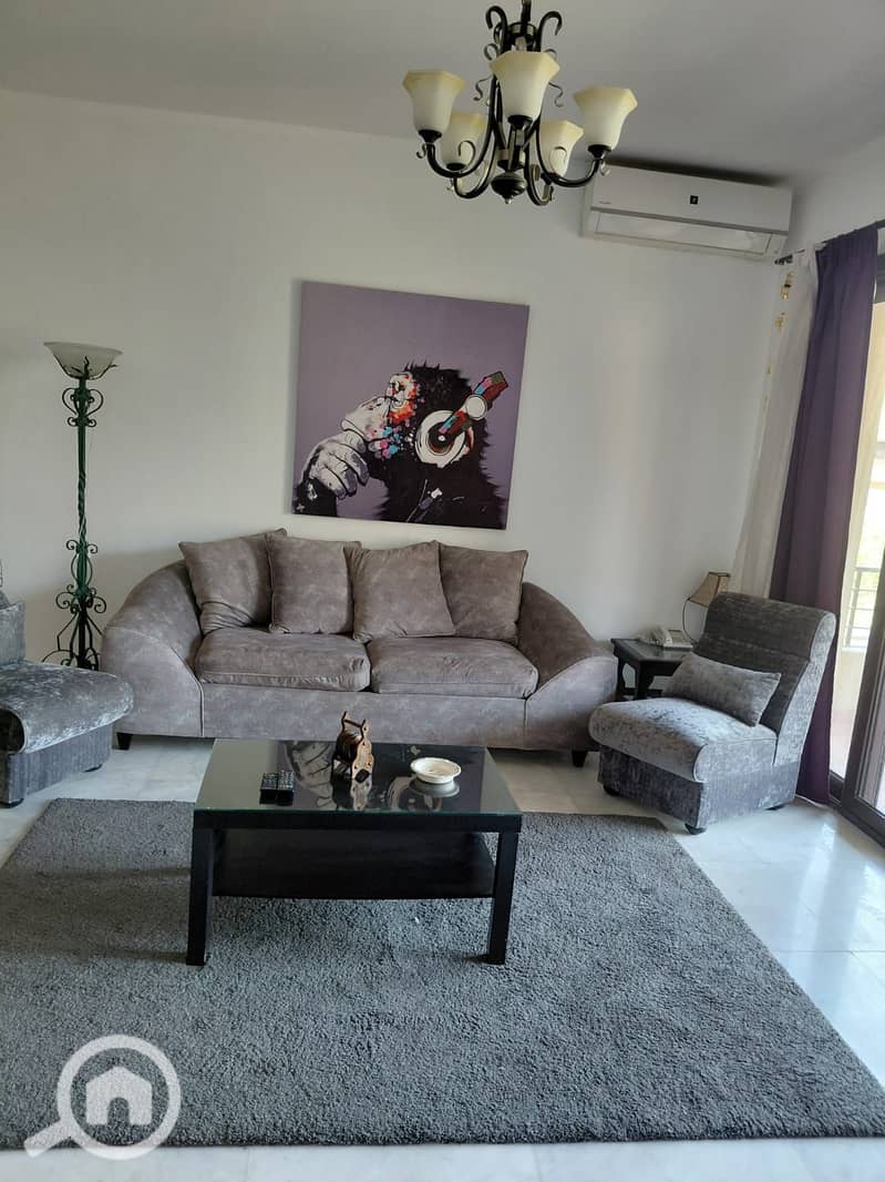 Fully Furnished 137 sqm Apartment for Rent in Casa Beverly Hills Sodic | 2 Bedrooms Open View Terrace swimming pool view - Mehr