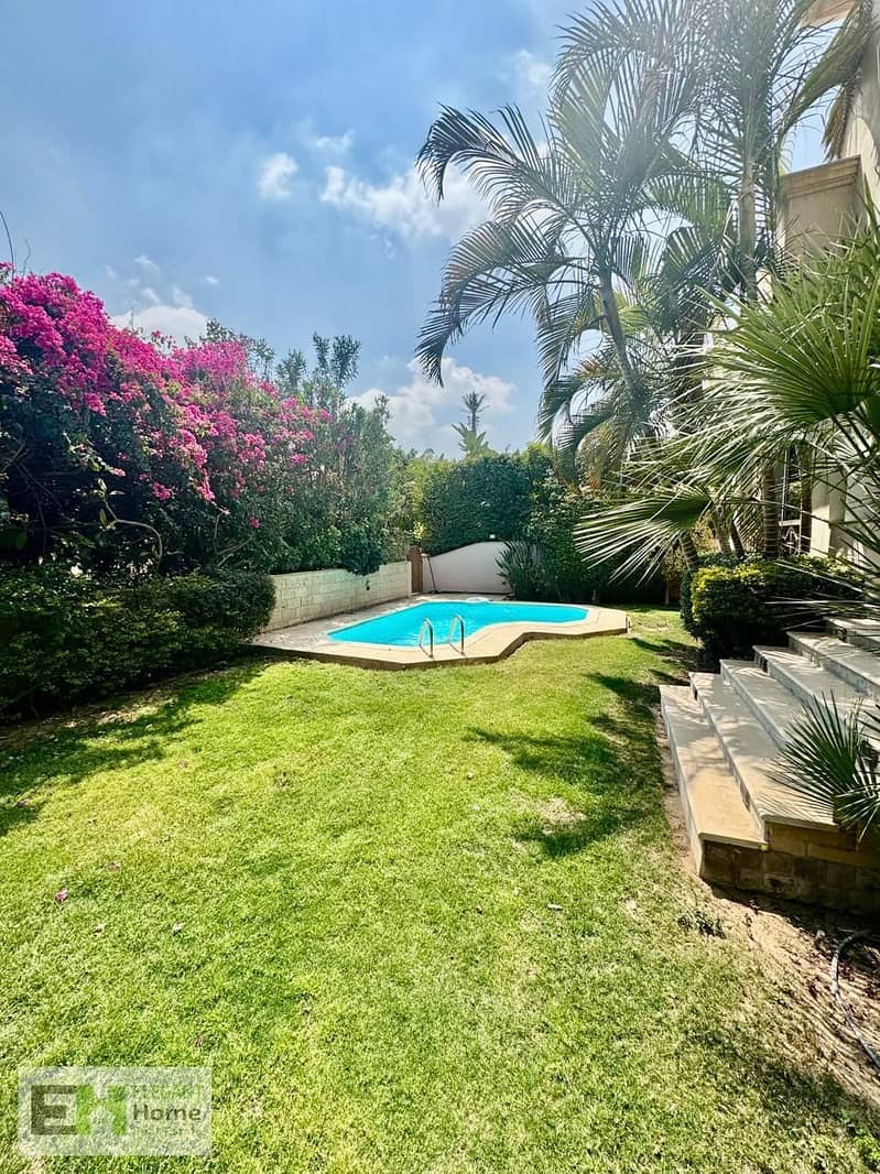 Furnished villa with pool for rent in Katameya Hills - Ansicht 2