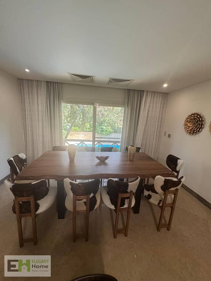 Furnished villa with pool for rent in Katameya Hills - Mehr
