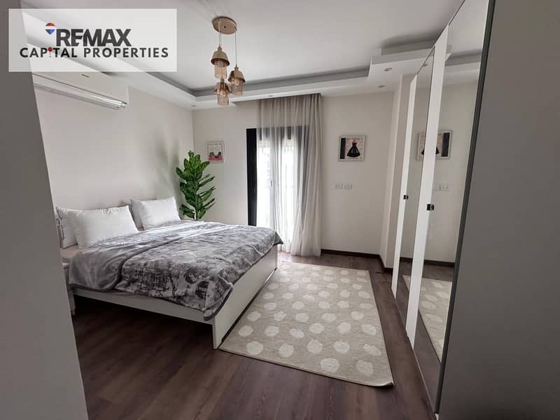 A fully furnished 160 sqm apartment, ultra-luxury, prime location with an open view, for rent in SODIC Villette Sky Condos - New Cairo. - Mehr