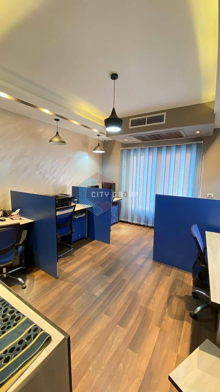 Furnished office space for rent in a prime location on the Ring Road in Maadi, 250 square meters - Ansicht 5