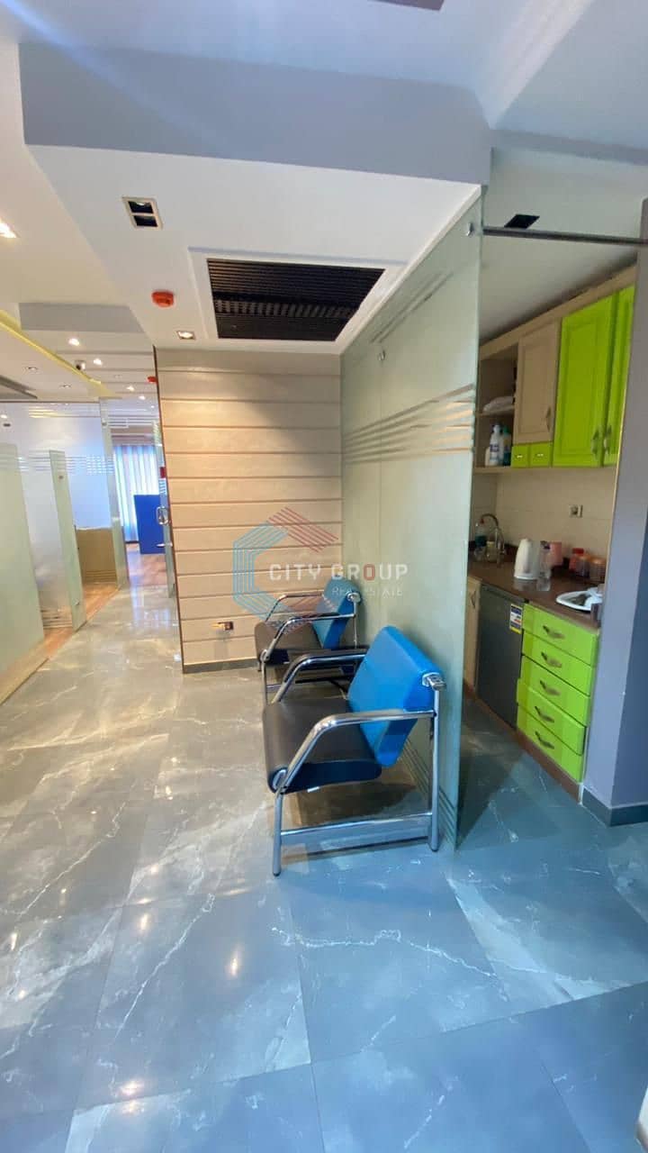 Furnished office space for rent in a prime location on the Ring Road in Maadi, 250 square meters - Ansicht 6