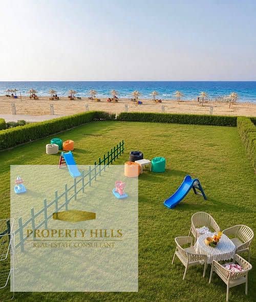 Villa for immediate occupancy on the sea in Ain Sokhna, 4 bedrooms, ready for summer vacation this month - Więcej