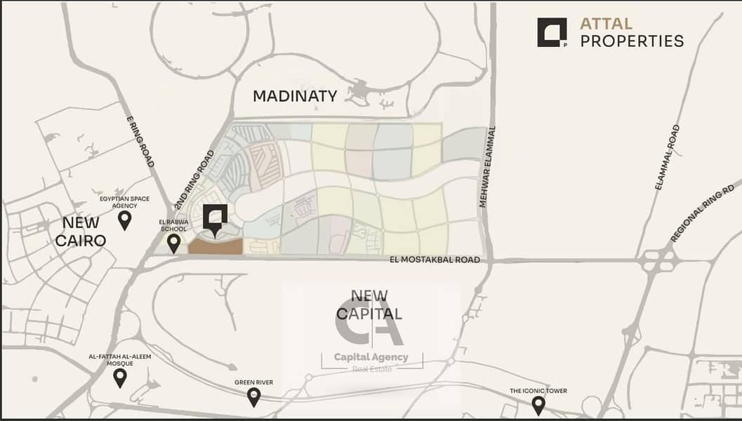 Twin house for sale in One O One Compound near Bloomfields in the heart of Mostakbal City with installments over 10 years | 101 | Al Attal | Biography – pohled 6