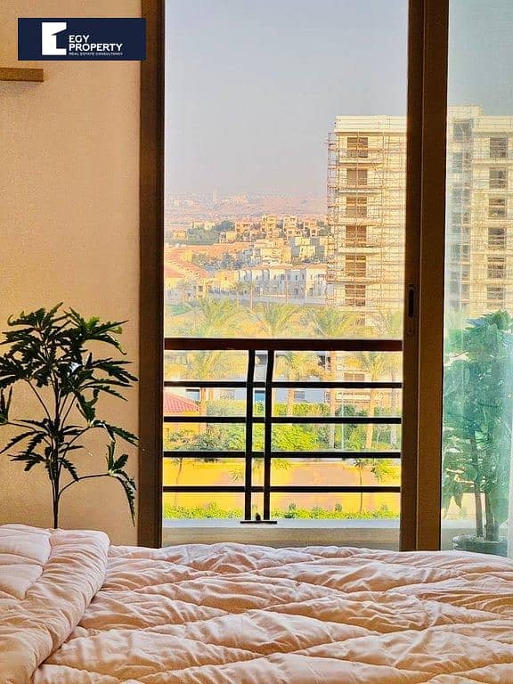 Apartment Pool view For Sale in Uptown New Cairo Fully Finished with attractive price - Widok 6