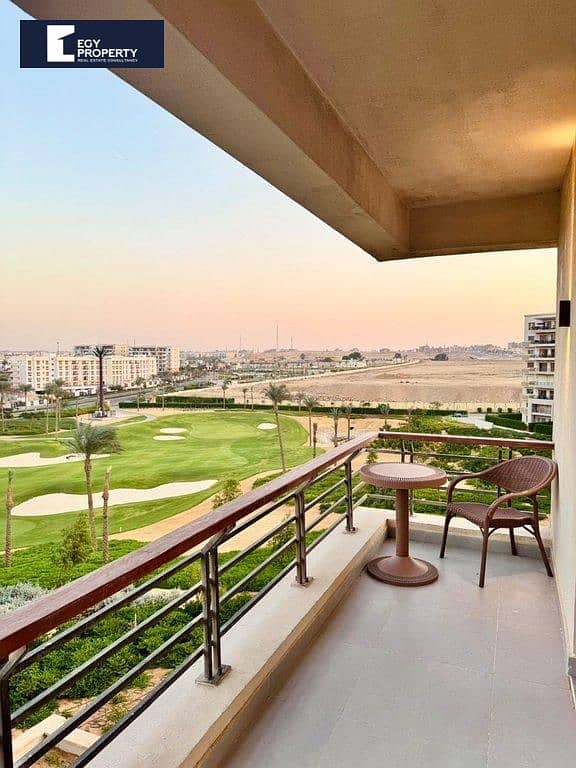 Apartment Pool view For Sale in Uptown New Cairo Fully Finished with attractive price - Więcej