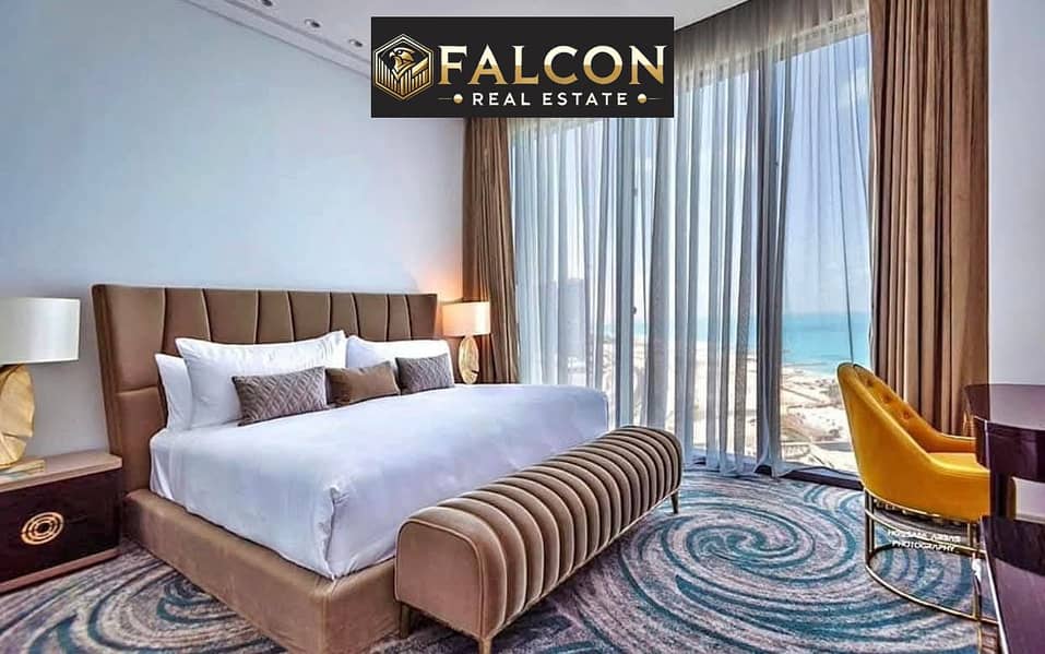 Magical sea view from all directions (VIP finishing + air conditioning) with income in USD, apartment for sale in the New Alamein Tower, North Coast - Ansicht 4