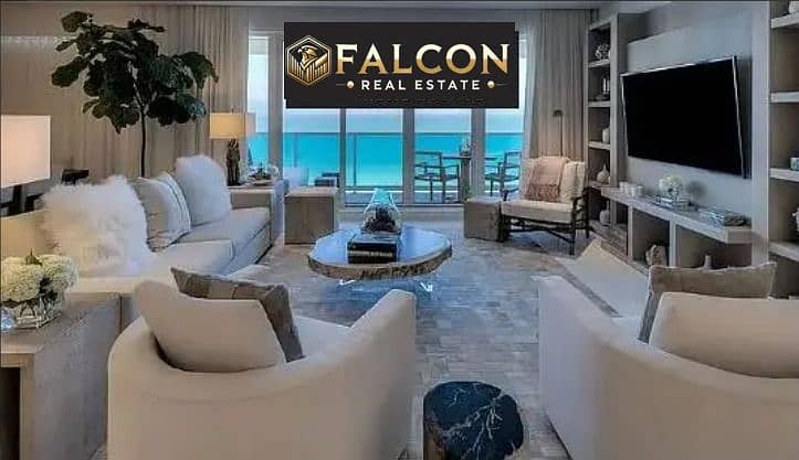 Magical sea view from all directions (VIP finishing + air conditioning) with income in USD, apartment for sale in the New Alamein Tower, North Coast - Ansicht 5