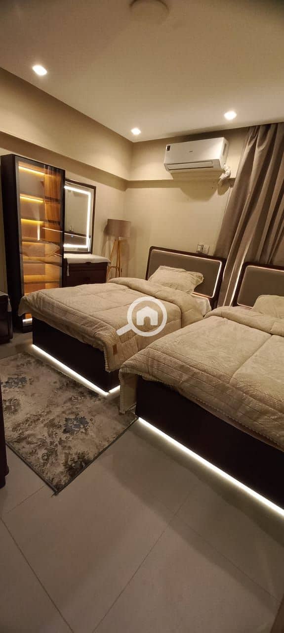 Furnished rental apartment in a prime location in Al Agouza, second line from the main corniche on the corniche view. - Widok 5