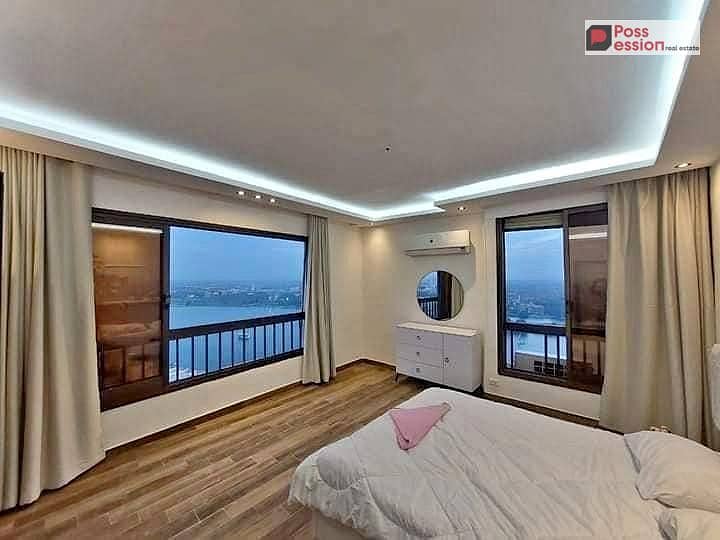 Receive your unit directly on the Nile, fully finished and furnished with furniture and appliances – on Maadi Corniche, at Reve Du Nil Hotel - Więcej