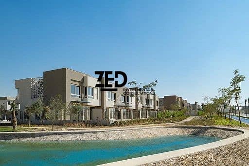 Twin House 355 meters immediate delivery - Sheikh Zayed Green Belt Gate 1 Pool 1 fully finished minutes from Dahshour link ready for housing landscape view - Ansicht 4